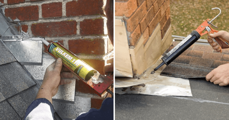 How to Caulk Chimney Flashing