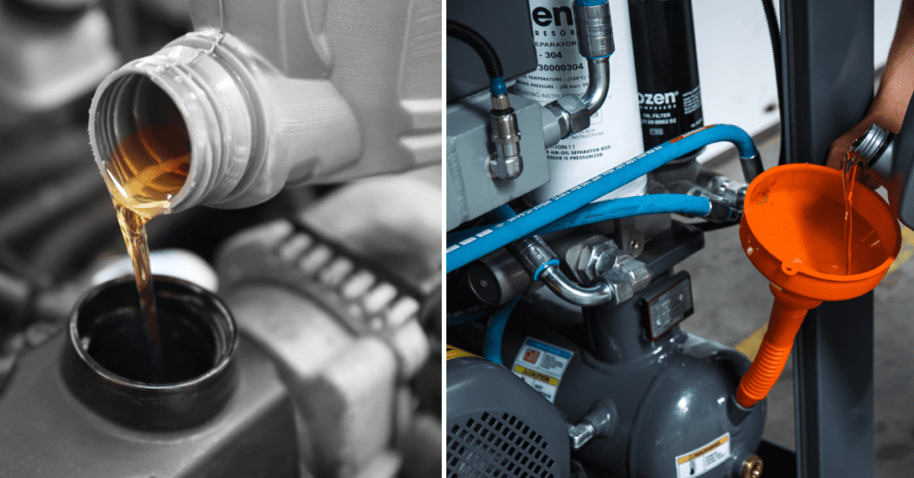How to Change Air Compressor Oil