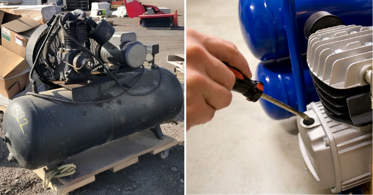 How to Clean an Air Compressor Tank | 9 Easy Steps (2024)