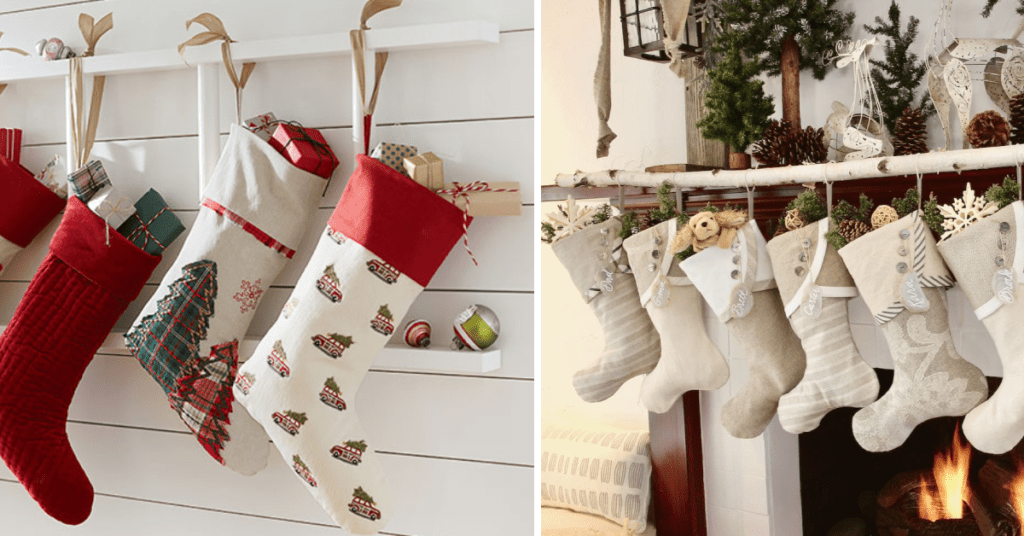 How to Hang Stockings on a Wall Without Nails