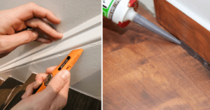 How to Remove Old Caulk from Baseboards