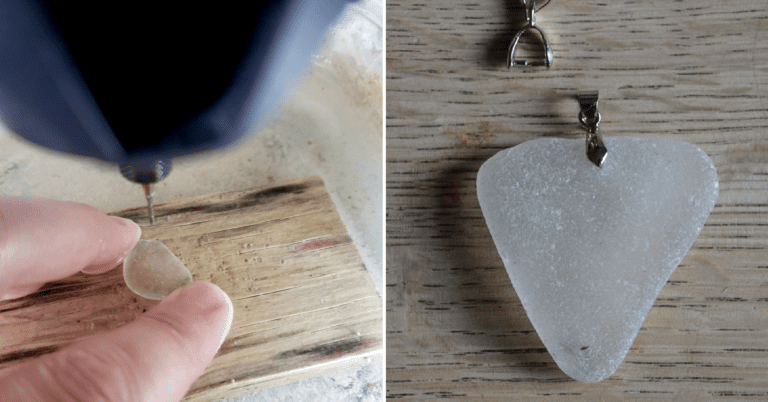 How to Drill Hole in Sea Glass